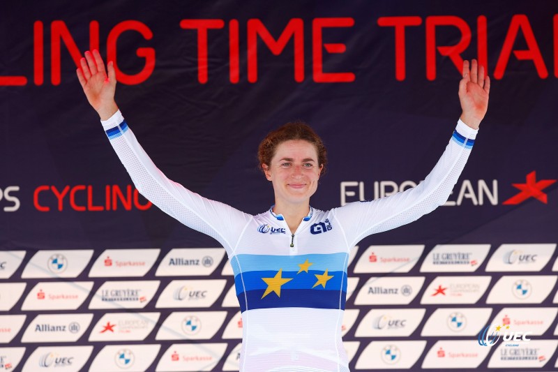 European Championships Munich 2022 - 2022 UEC Road Elite European Championships - Women's ITT - 17/08/2022 - Marlen Reusser (SUI) - photo Luca Bettini/UEC/SprintCyclingAgency?2022